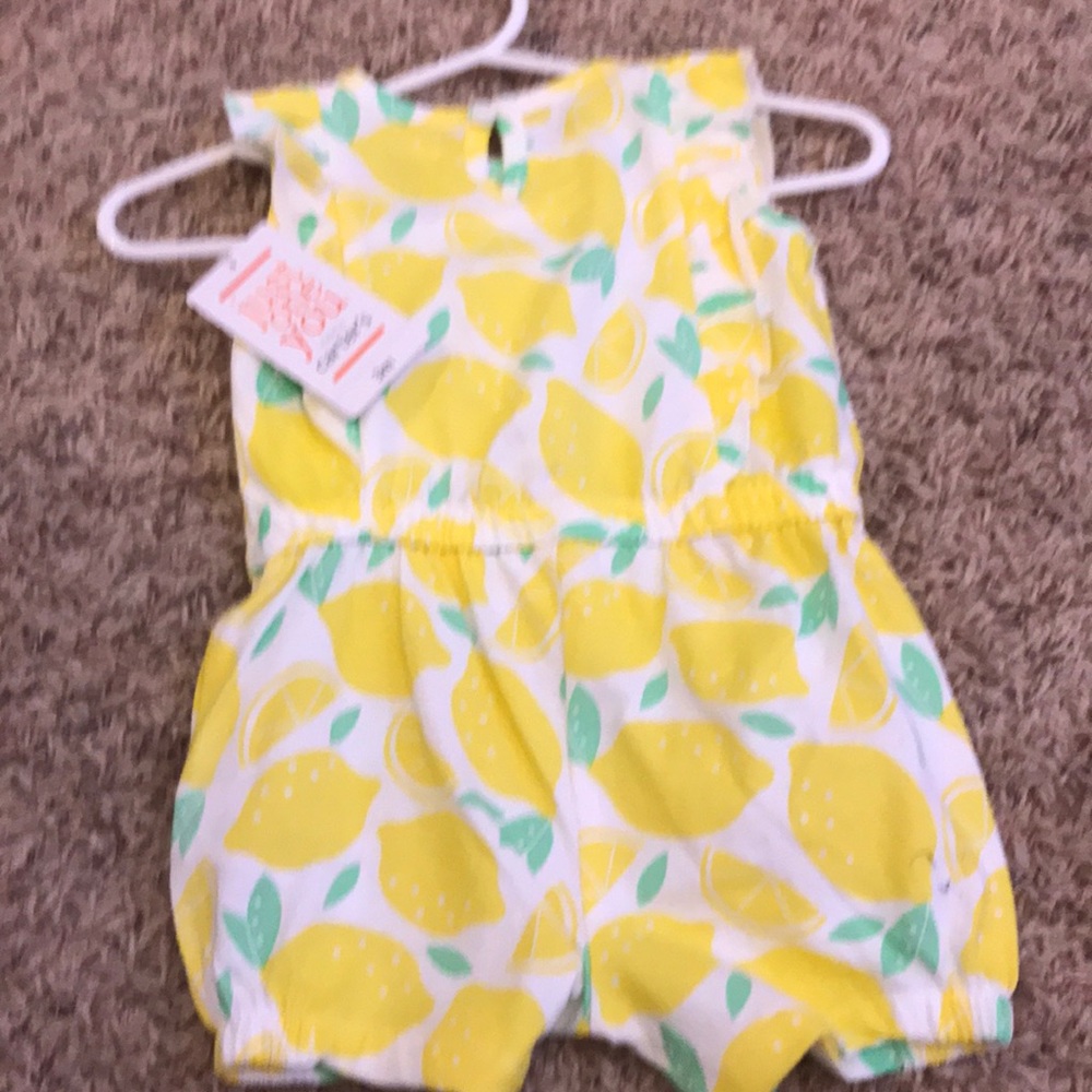 Carters (just one you) lemon one piece - Picture 4 of 5
